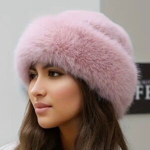 🆕 Plush Faux Fur Bucket Hat